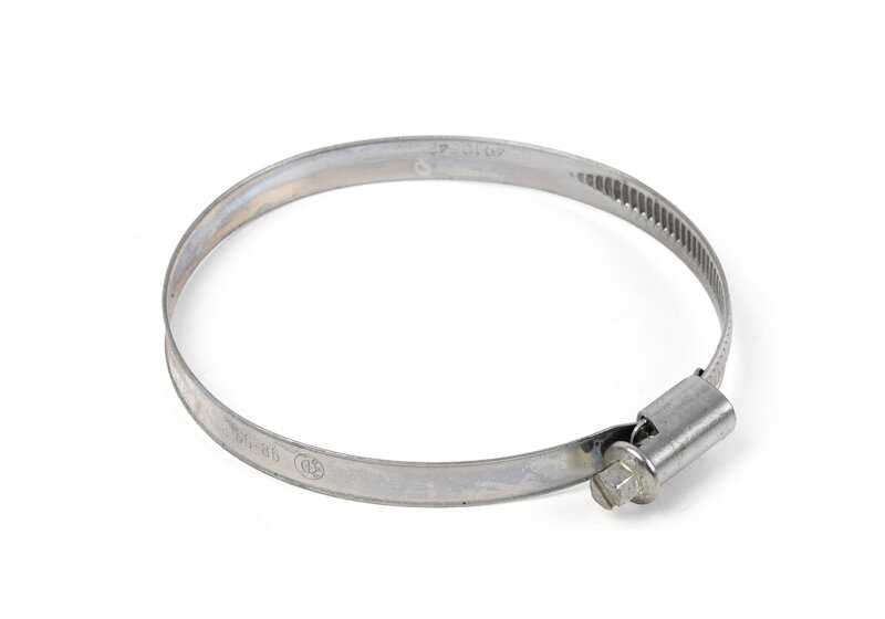 Abrazadera de tubo OEM 13718655215 para BMW G30, G30N, G31N, G11N, G12N, G14, G15, G16. Original BMW.