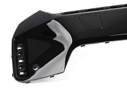 Cubierta inferior del parachoques trasero OEM 51125A61950 para BMW U11, U12. Original BMW.