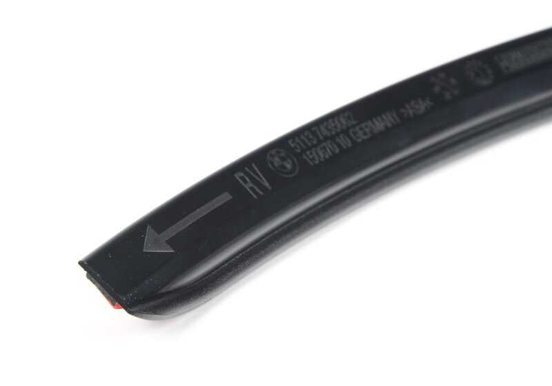 Extensión de paso de rueda delantero derecho OEM 51137435062 para BMW G30, G31. Original BMW.