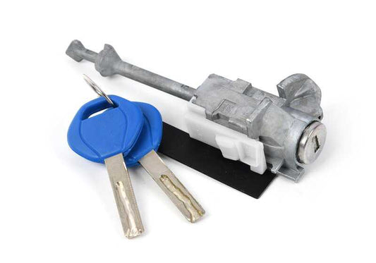 Cilindro di chiusura con OEM chiave 5121293147 per la serie BMW 1 (E84). BMW originale.
