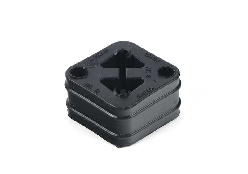 Exhaust rubber mount OEM 18207589950 for BMW E81, E82, E87, E88, F07, F10, F11, F06, F12, F13, F04. Original BMW.