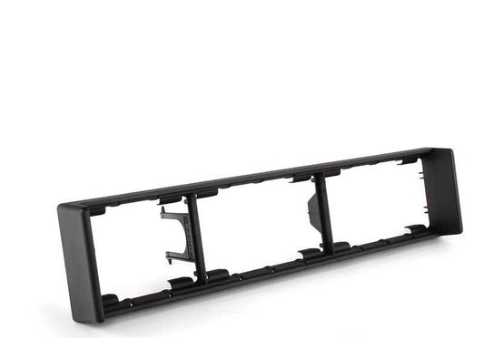 Marco embellecedor consola central OEM 51168217479 para BMW E36 316i (modelos CA11, CA12, CA21, CA22, CA71, CA72, BE11, BE12, BE21, BE22). Original BMW.