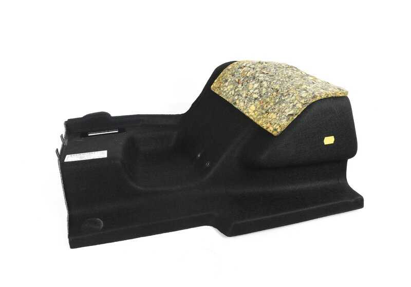 Revestimiento del maletero izquierdo OEM 51473427993 para BMW E86. Original BMW.