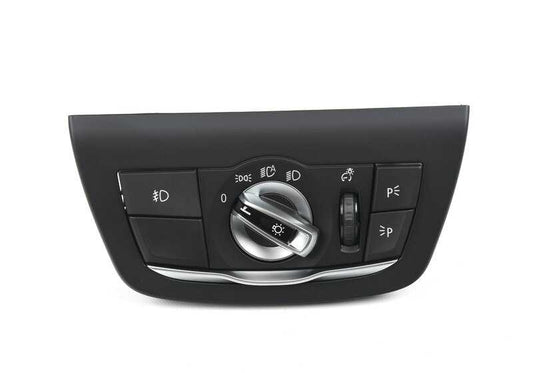 Mando de luces OEM 61319472964 para BMW X3 (G01) y X4 (G02). Unidad de control original BMW.