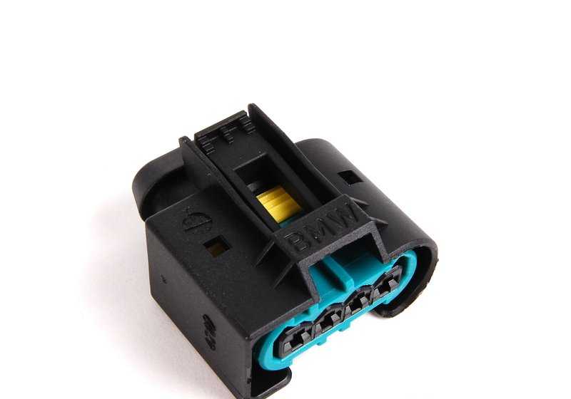 Carcasa de Conector para BMW Serie 1 E81, E82, E87, E88, Serie 3 E90, E91, E92, E93, Serie 5 E60, E61, Serie 6 E63, E64, Serie 7 E65, X1 E84, X3 E83, X5 E53, E70, X6 E71, Z4 E85, E89, MINI R50, R52, R53 (OEM 12521438159). Original BMW