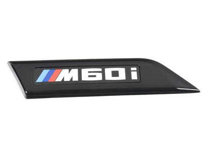 Left Side Emblem OEM 51145A35383 for BMW G06. Original BMW