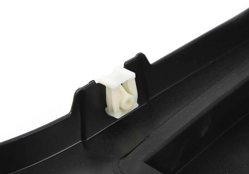 Lower left fender cover for BMW F40, F44 (OEM 51718497237). Original BMW.