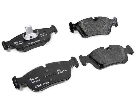 OEM brake pills set 34116761244 for BMW E36, E46, Z3, E85. Original BMW.