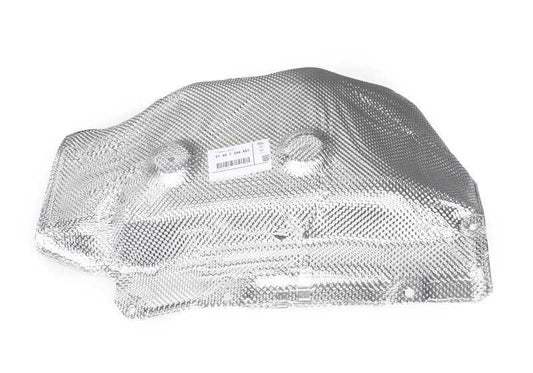 Aislante térmico trasero izquierdo OEM 51487394801 para BMW G01, G08, F97, F98, G02. Compatible con modelos X3 M Competition, M40d. Original BMW.