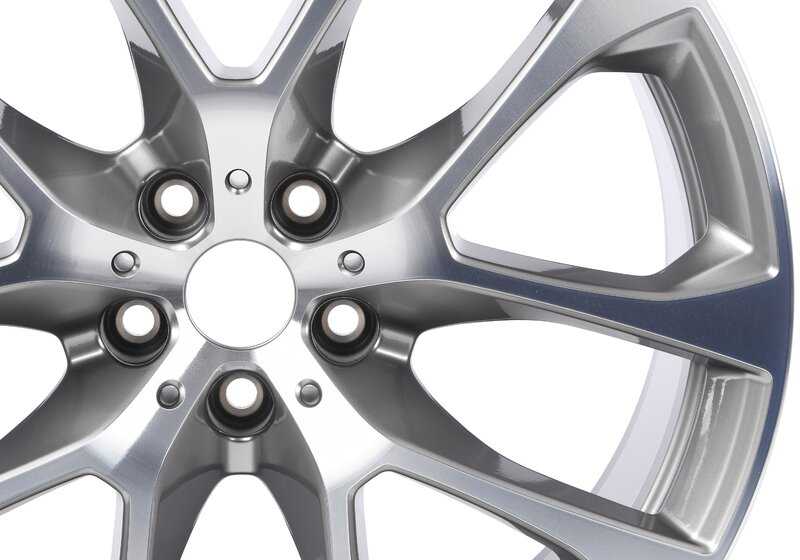 Alloy Tire V-Radio Design 738 OEM 36116883758 für BMW X5 G05, G05N, G18 und BMW X6 G06. Original BMW.