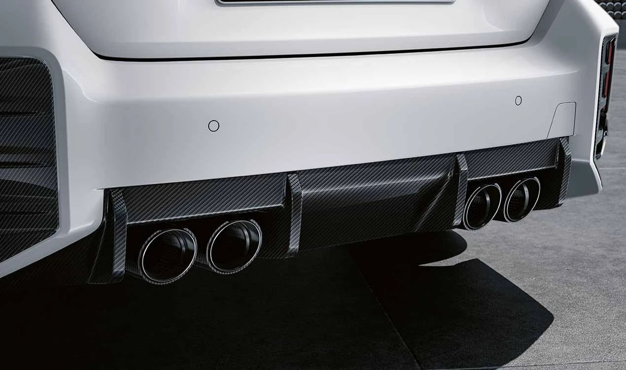 Diffusore posteriore M Prestazioni OEM 51125A46B51 per BMW F30, F31. BMW originale.