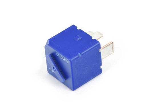Relé interruptor azul cielo OEM 61369367693 para BMW F70, U06, G26, E5, F90, F90N, G30, G30N, G31, G31N, G38, G38N, G32, G32N, G11, G11N, G12, G12N, I20, U11, U10 y MINI U25. Original BMW y MINI.