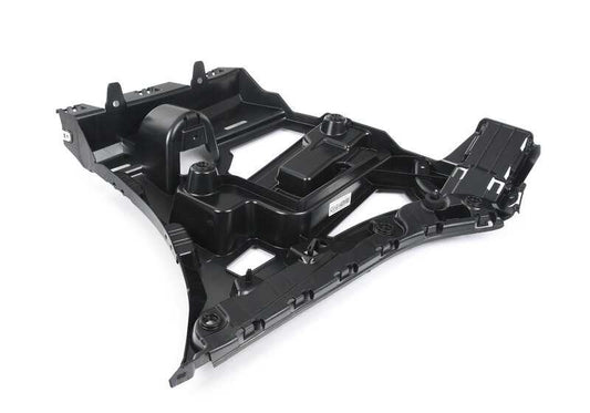 Soporte trasero del parachoques izquierdo OEM 51129447681 para BMW G26E, G26F. Original BMW.
