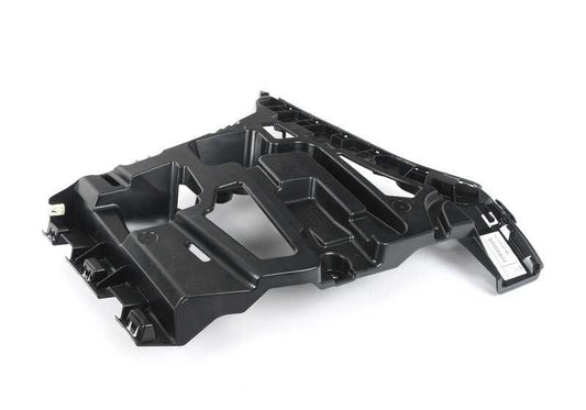 Soporte trasero del parachoques izquierdo OEM 51129447681 para BMW G26E, G26F. Original BMW.