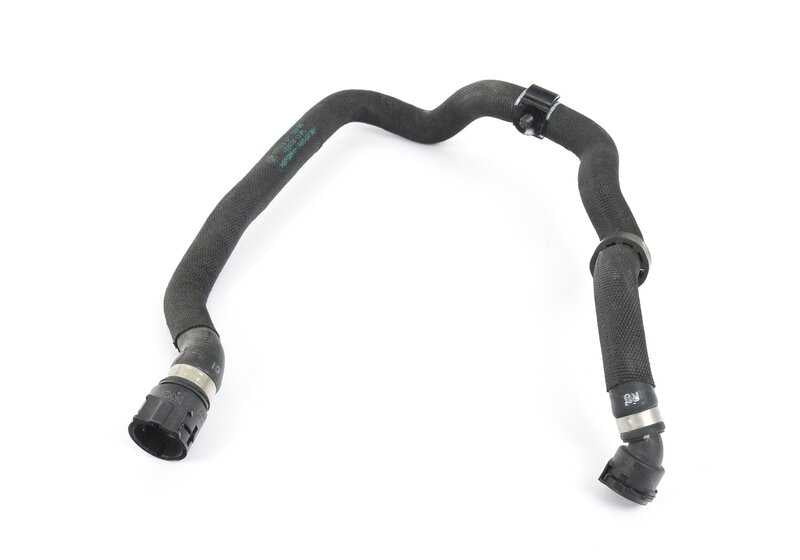 Manguera del radiador OEM 17128071759 para BMW X5 F95 y X6 F96. Tubo del sistema de refrigeración. Original BMW.
