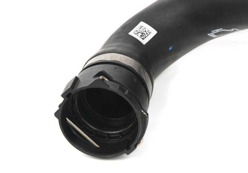 Mangueira de resfriador líquido de refrigerante - bomba de água BMW G05, G06, G07 (OEM 17127536486). BMW original