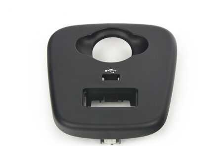 Embellecedor consola central inferior OEM 51459891237 para MINI F55, F56, F57. Original MINI.