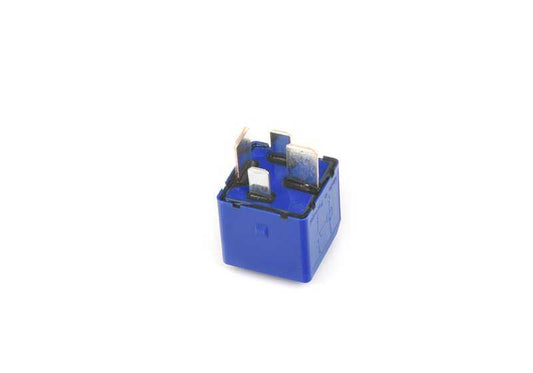Relé interruptor azul cielo OEM 61369367693 para BMW F70, U06, G26, E5, F90, F90N, G30, G30N, G31, G31N, G38, G38N, G32, G32N, G11, G11N, G12, G12N, I20, U11, U10 y MINI U25. Original BMW y MINI.