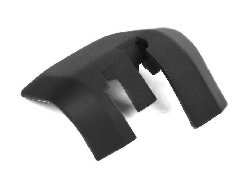 Tapa embellecedora guía asiento delantero izquierdo OEM 52207955177 para BMW G05, G07. Compatible con modelos X5 y X7. Pieza original BMW.