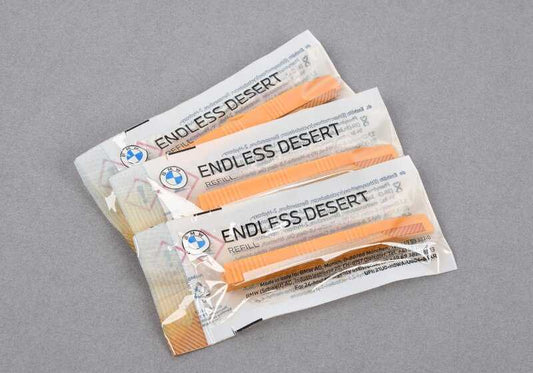 Kit de recarga fragancias interior OEM 83125A7DCA4 para BMW. Original BMW.