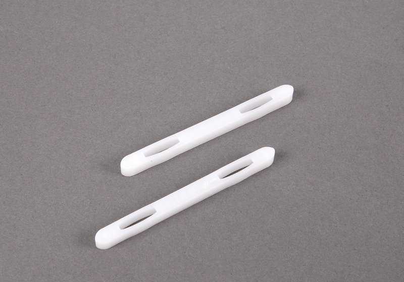 Rear sunroof slider set for BMW E91, E91N, E61, E61N, E83, E83N, E53, E70, F15, F85 (OEM 54137155683). Original BMW.