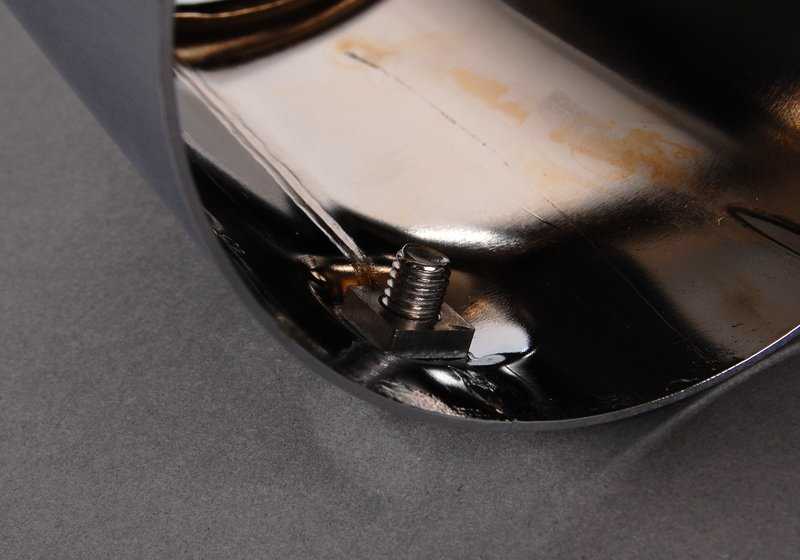 Embellecedor de escape cromado OEM 18120000794 para BMW E36, Z3. Original BMW.