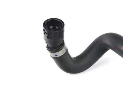 Tubo del radiador OEM 17127535549 para BMW G01, G02 (X3 M40d, M40i, xDrive30i, sDrive20i). Conector del sistema de refrigeración. Original BMW.