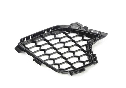 Rejilla lateral izquierda abierta OEM 51118076401 para BMW X6 F96. Pieza original BMW.