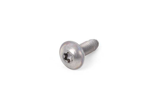 Tornillo redondo OEM 07146972074 M5x16 para BMW {F20, F21, F22, F23, F30, F31, F33, F34, F36, F39, F40, F44, F45, F46, F48, F54, F55, F56, F57, F60, F80, F82, F87, I01, I12}. Original BMW.