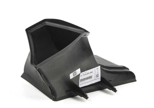 LEFT AIR CONDUCT FOR RADIATOR OEM 51748072093 for BMW G80, G80N, G81, G81N, G82, G82N, G83, G83N. Original BMW.
