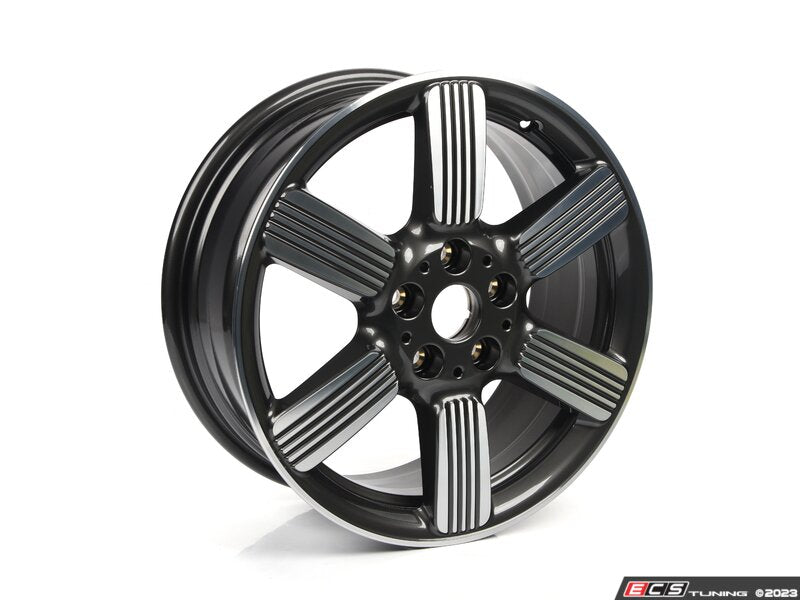 Jante en alliage léger 7Jx17 ET54 couleur Spectre Grey (Spectre Grey Dark Metallic) OEM 36116884399 pour MINI F55, F56, F57... et plus. MINI d'origine.