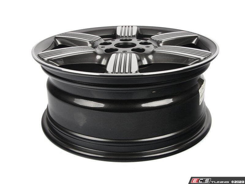 Jante en alliage léger 7Jx17 ET54 couleur Spectre Grey (Spectre Grey Dark Metallic) OEM 36116884399 pour MINI F55, F56, F57... et plus. MINI d'origine.