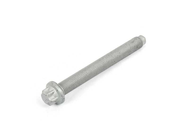 Tornillo de cabeza especial OEM 07146885389 para BMW G45, G05, G09, X3 G45. Compatible con sistemas de suspensión delantera. Original BMW.