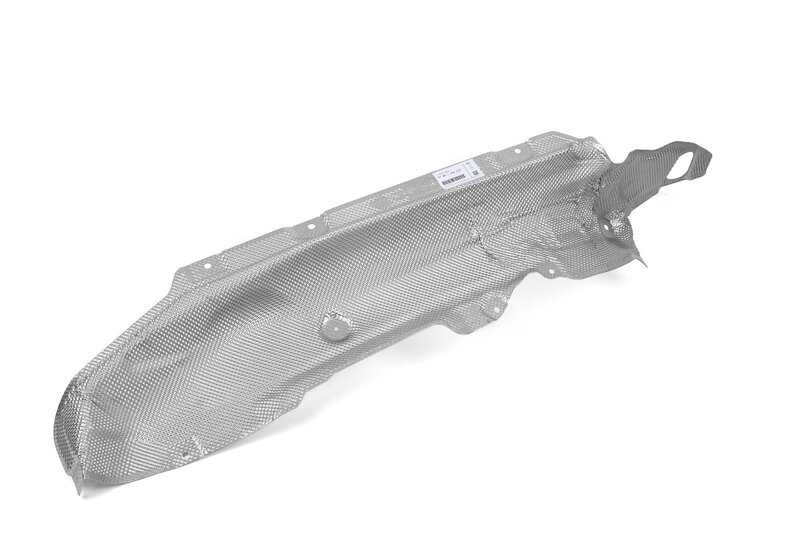 Aislante térmico lateral delantero derecho OEM 51487340212 para BMW G30, G30N, G31, G31N, G38, G38N, G60, G61, G68, G32, G11, G11N, G12, G12N, G70, G14, G15, G16. Original BMW.
