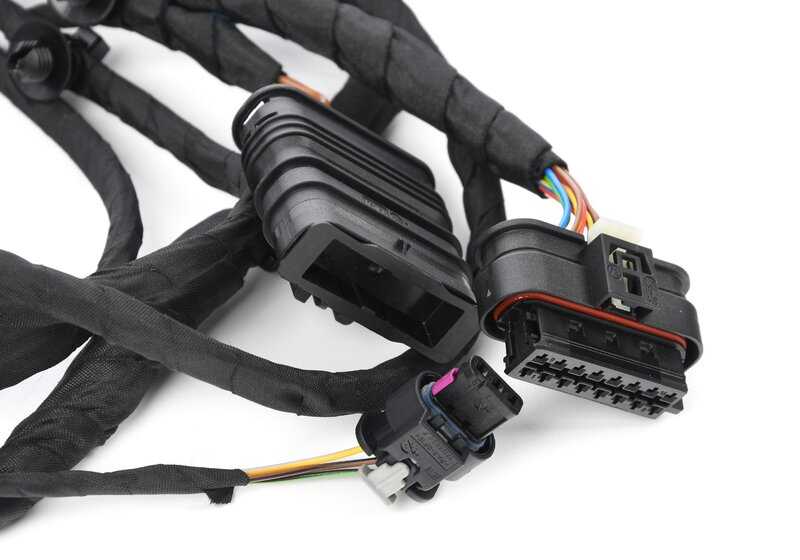 Front Bumper Wiring Harness for BMW 3 Series G80, G81, 4 Series G82, G83 (OEM 61125A02390). Original BMW
