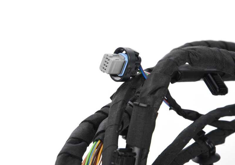 Front Bumper Wiring Harness for BMW 3 Series G80, G81, 4 Series G82, G83 (OEM 61125A02390). Original BMW