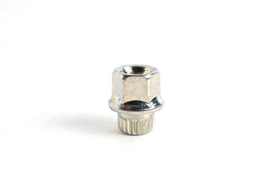Adaptador con código OEM 36136762341 para BMW E81 (116d, 116i) con motores N45, N43, N47 y cambio manual o automático. Compatible con varios modelos de antirrobo de ruedas. Original BMW.
