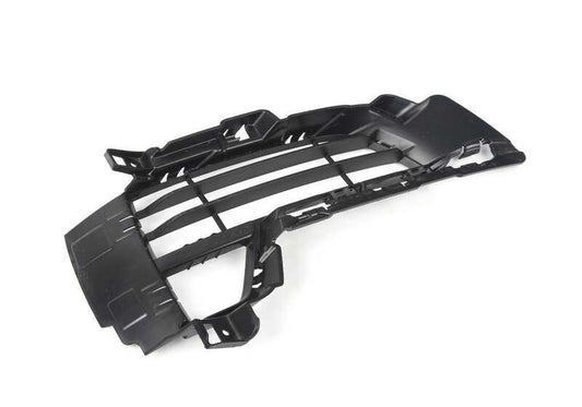 Rejilla lateral izquierda abierta negra OEM 51117303081 para BMW X5 F15. Pieza original BMW.