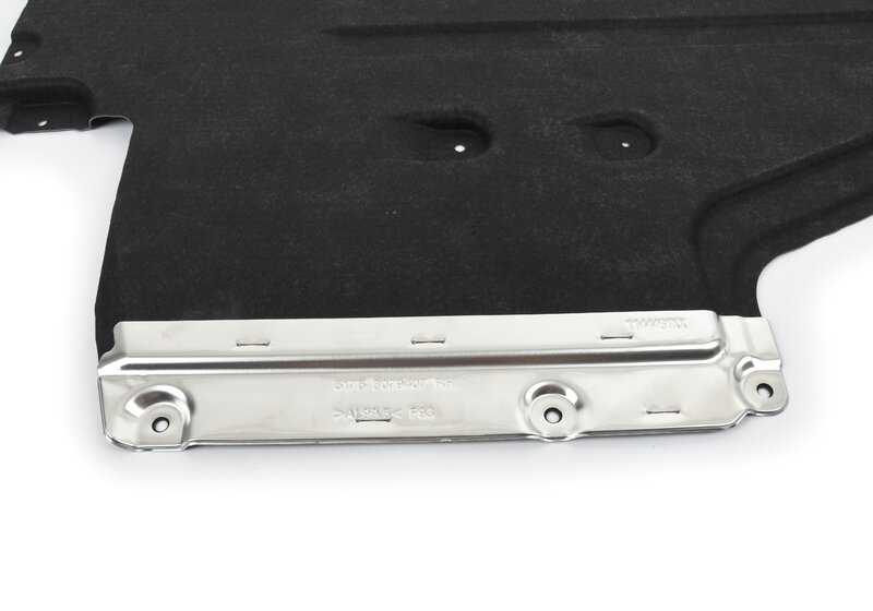 Protector inferior lateral derecho OEM 51618079407 para BMW F93. Original BMW.
