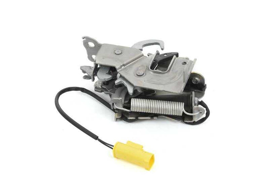 Cierre capó delantero derecho OEM 51237468350 para BMW F40. Original BMW.