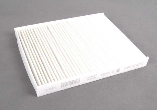 OEM interior air filter 643194098 for BMW E70, E71, E72, F15, F16, F85, F86. Original BMW.