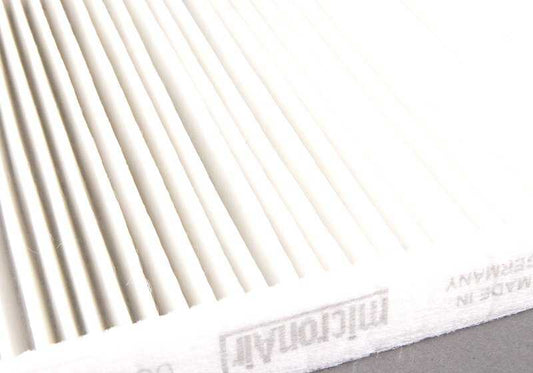 OEM interior air filter 643194098 for BMW E70, E71, E72, F15, F16, F85, F86. Original BMW.