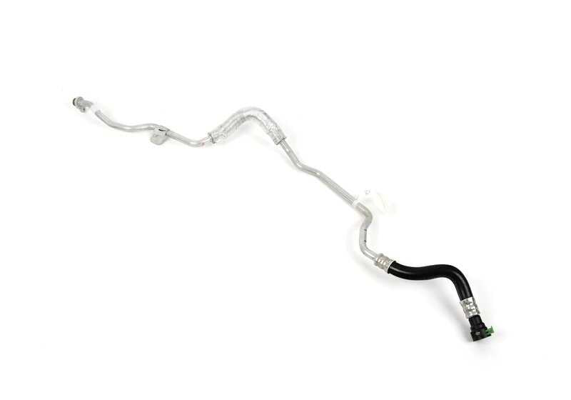 OEM 17229504801 exchange oil cooler pipeline for BMW F90, F90N, F91, F92, F93. Original BMW.
