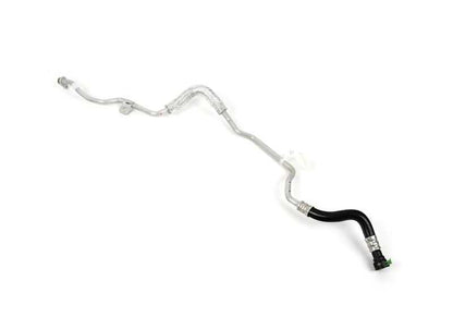 OEM 17229504801 exchange oil cooler pipeline for BMW F90, F90N, F91, F92, F93. Original BMW.