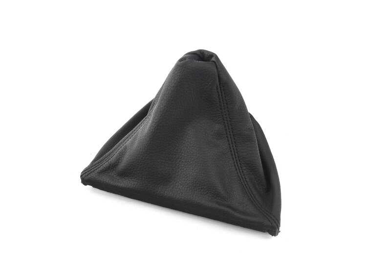 Gear lever cover OEM 25117587510 for BMW E63, E63N, E64, E64N. Black color Original BMW.