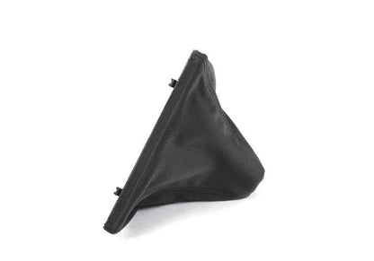 Gear lever cover OEM 25117587510 for BMW E63, E63N, E64, E64N. Black color Original BMW.