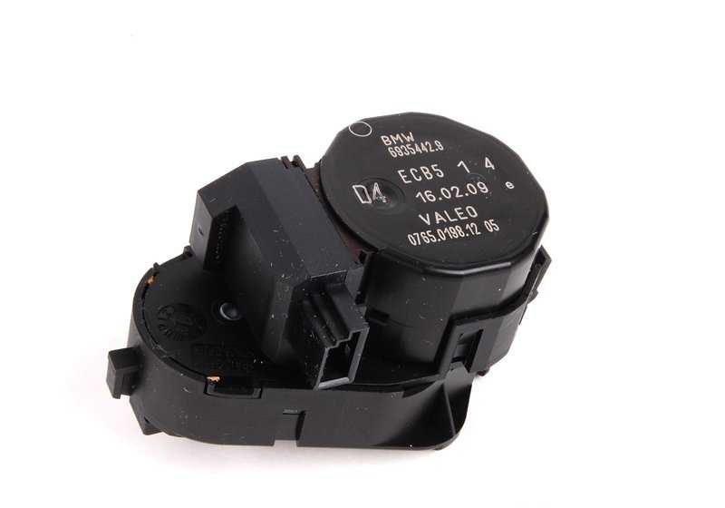 Actuador de compuerta de descongelación OEM 64116935442 para BMW E39, E53. Original BMW.