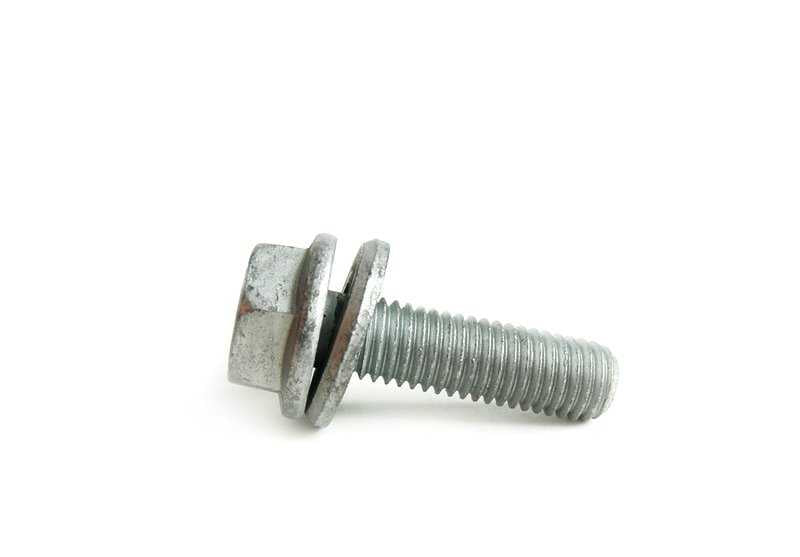 Tornillo hexagonal con brida OEM 31106772199 para BMW F40, F44, F45, F46, E46, E60, E61, E63, E64, E65, E66, F48, F39, E85, E86 y MINI F54, F60. Original BMW y MINI.