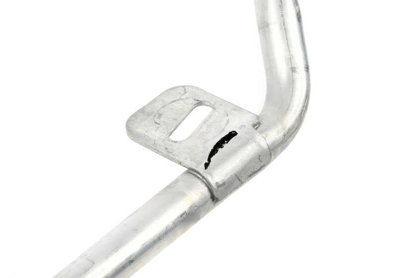 OEM 17229504801 exchange oil cooler pipeline for BMW F90, F90N, F91, F92, F93. Original BMW.