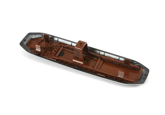 Upper Embels Front Seat Tartufo OEM 52105A460F1 for BMW X7 G07. Original BMW piece.